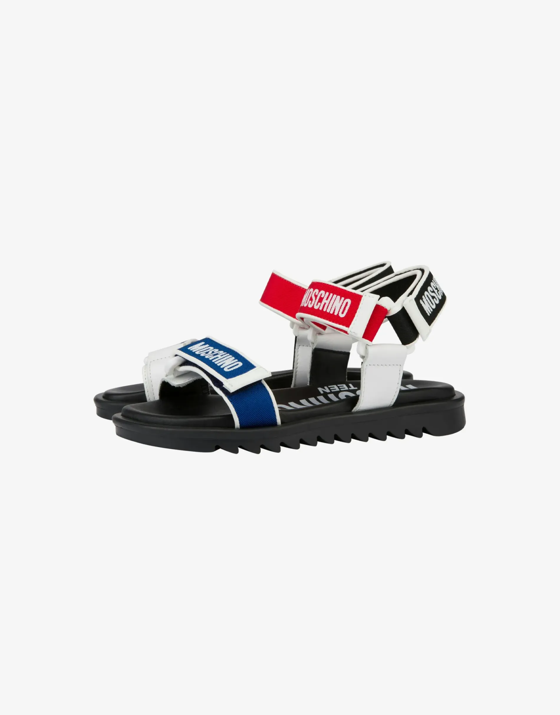 Online Flat Sandals with strap and logo BOY Girls Shoes|Girl