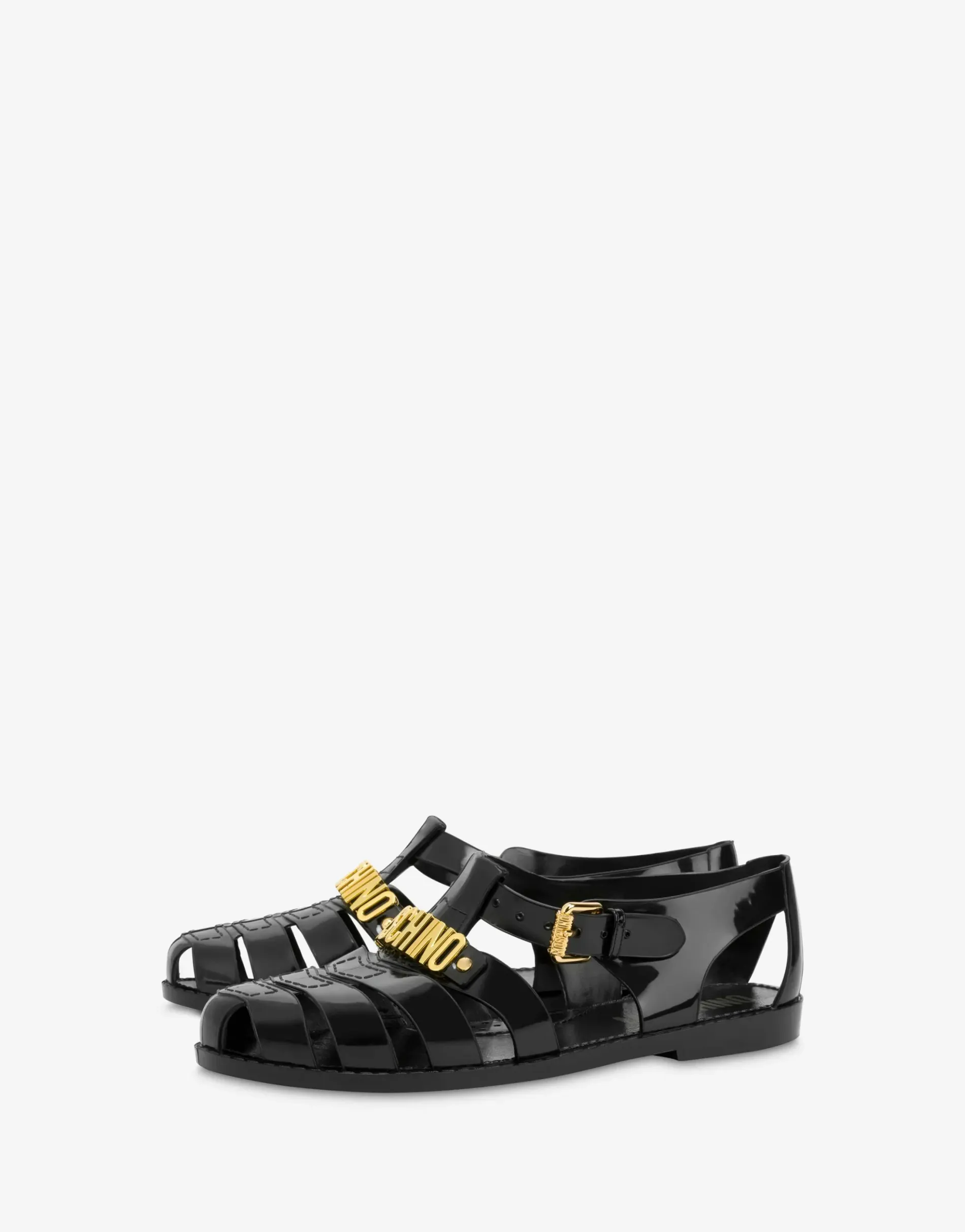 Sale Jelly sandals with Lettering logo Sandals & Mules