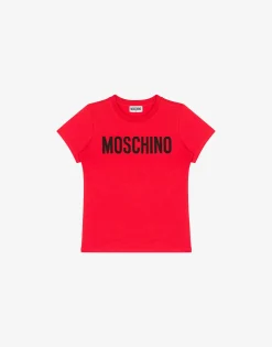 Outlet Logo Print jersey T-shirt BOY Girl|Boy