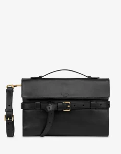 New Tie Me Nappa Clutch Handbags