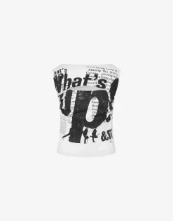Sale Organic jersey top 'What's Up' Shirts & Tops