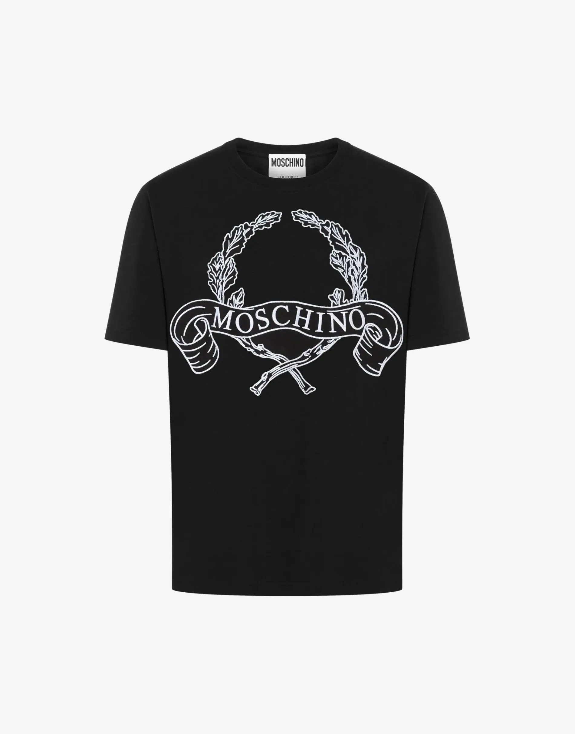 Outlet T-shirt Maxi Laurel Crown Embroidery T-shirts