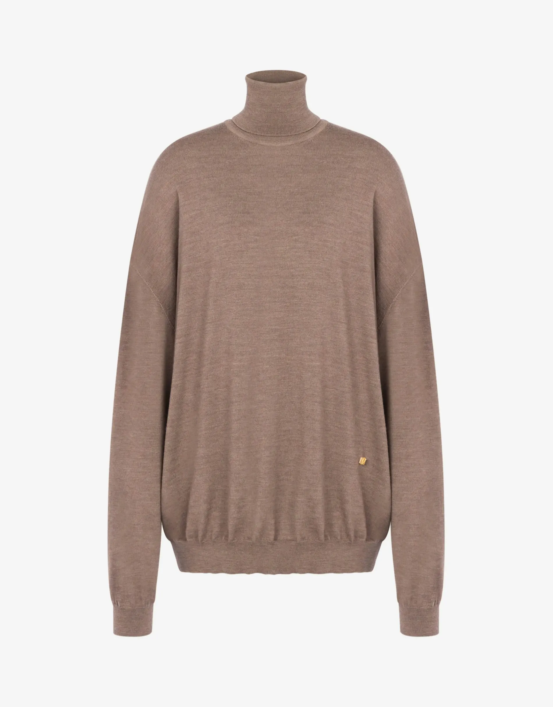 Hot Turtleneck sweater in wool Golden M Co-ords|Knitwear
