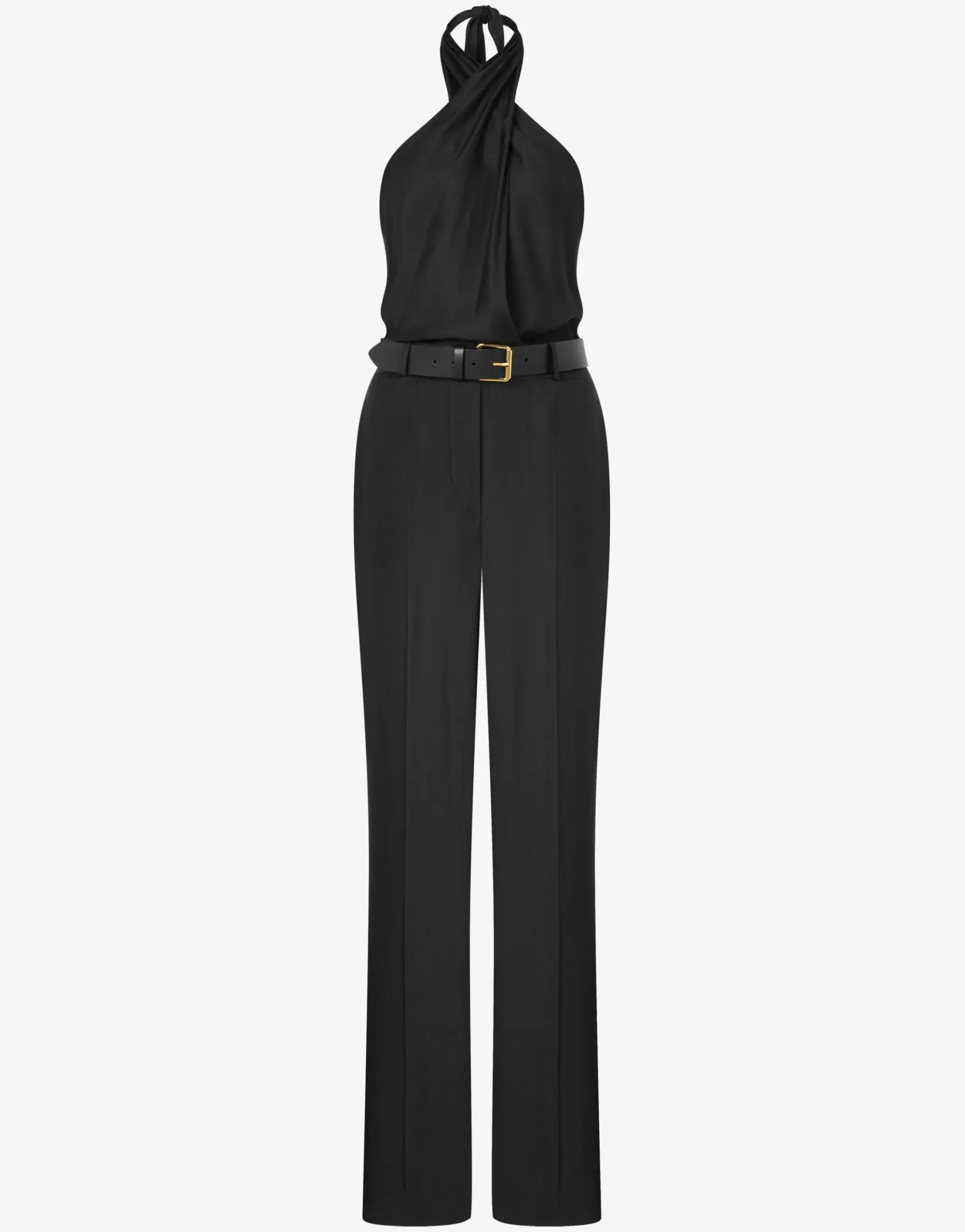 Sale Viscose Twill Jumpsuit Dresses