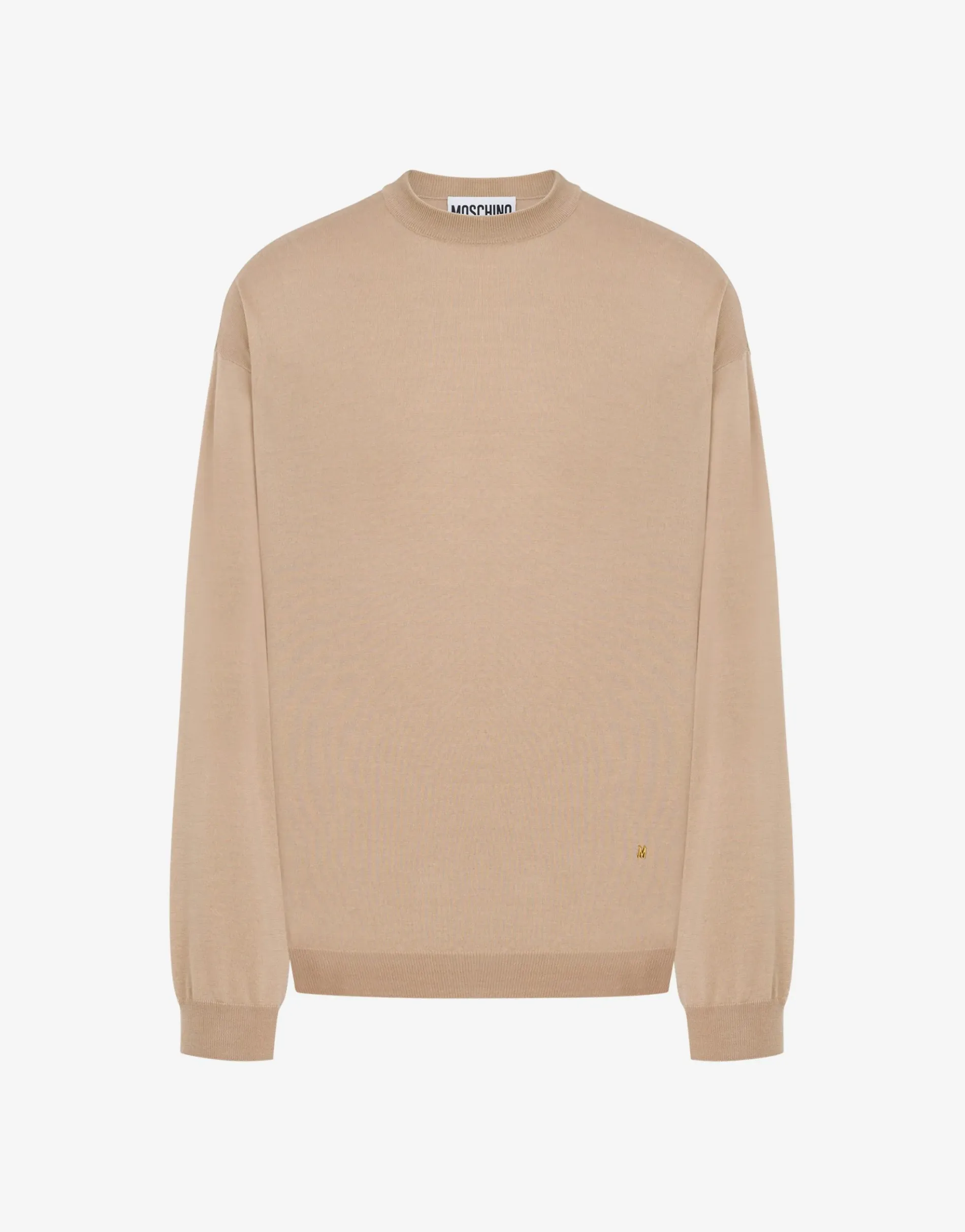 New Wool and Silk Pullover Golden M Knitwear