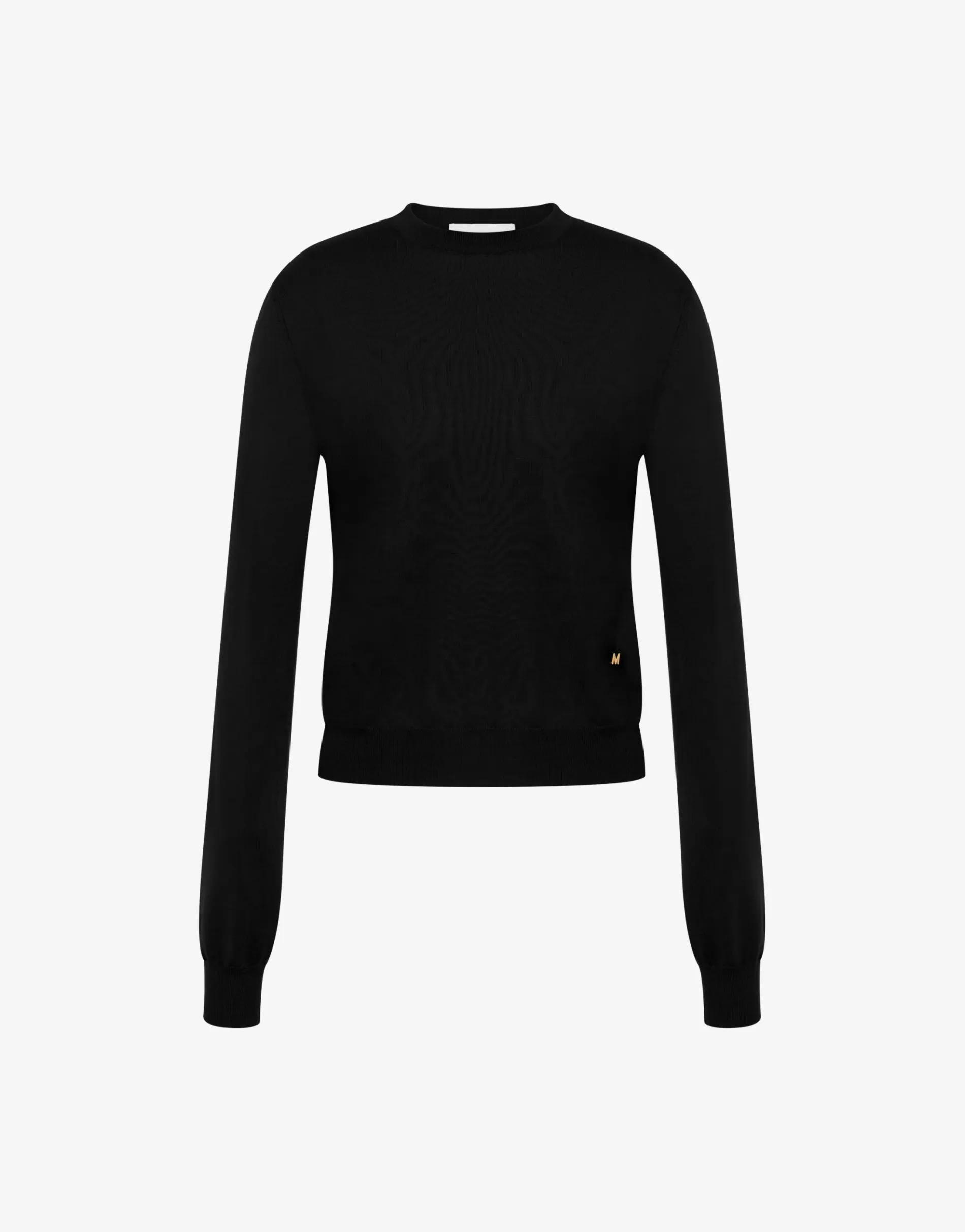 New Wool and Silk Pullover Golden M Knitwear