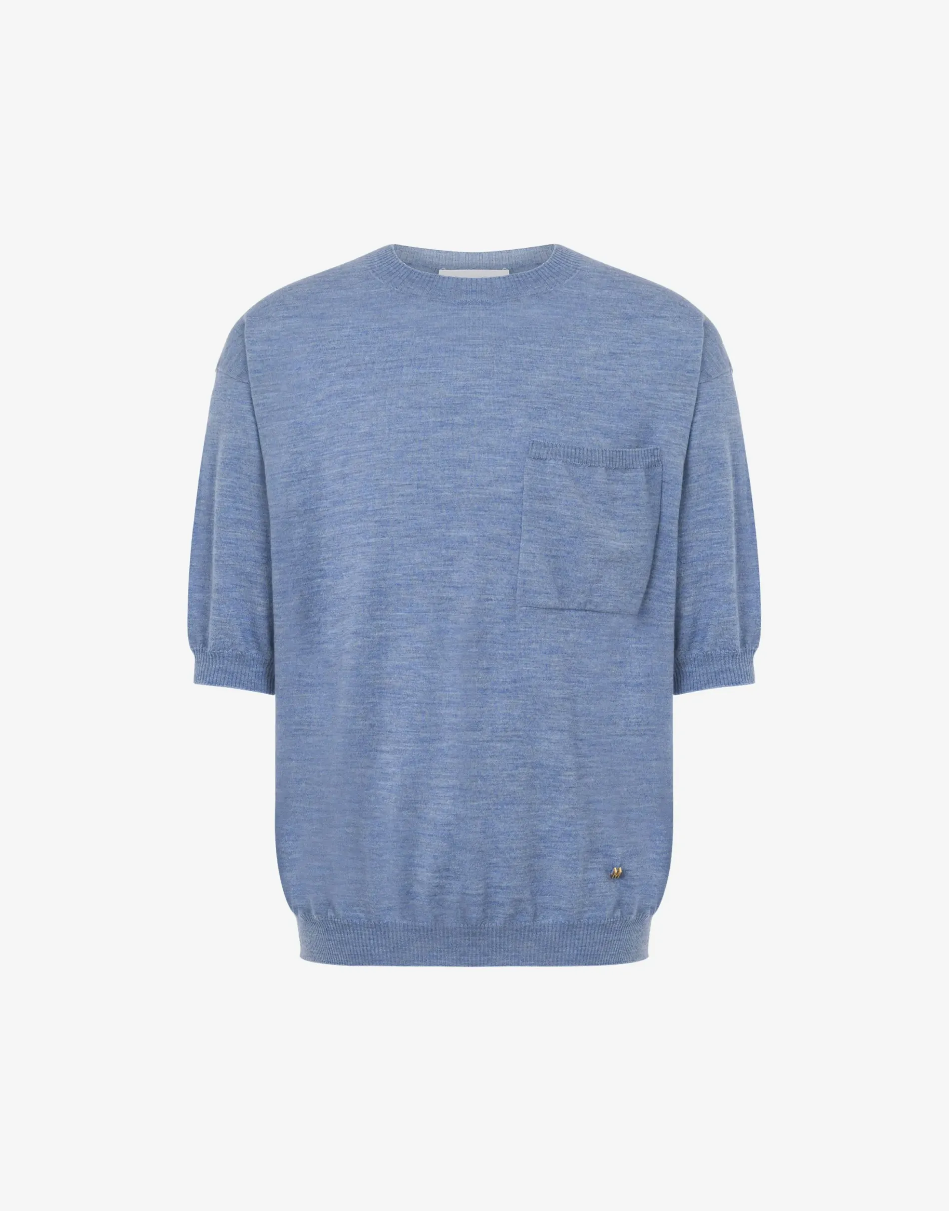 Discount Wool and Silk Sweater Golden M Knitwear