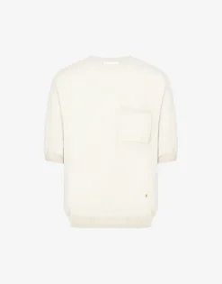 New Wool and Silk Sweater Golden M Knitwear