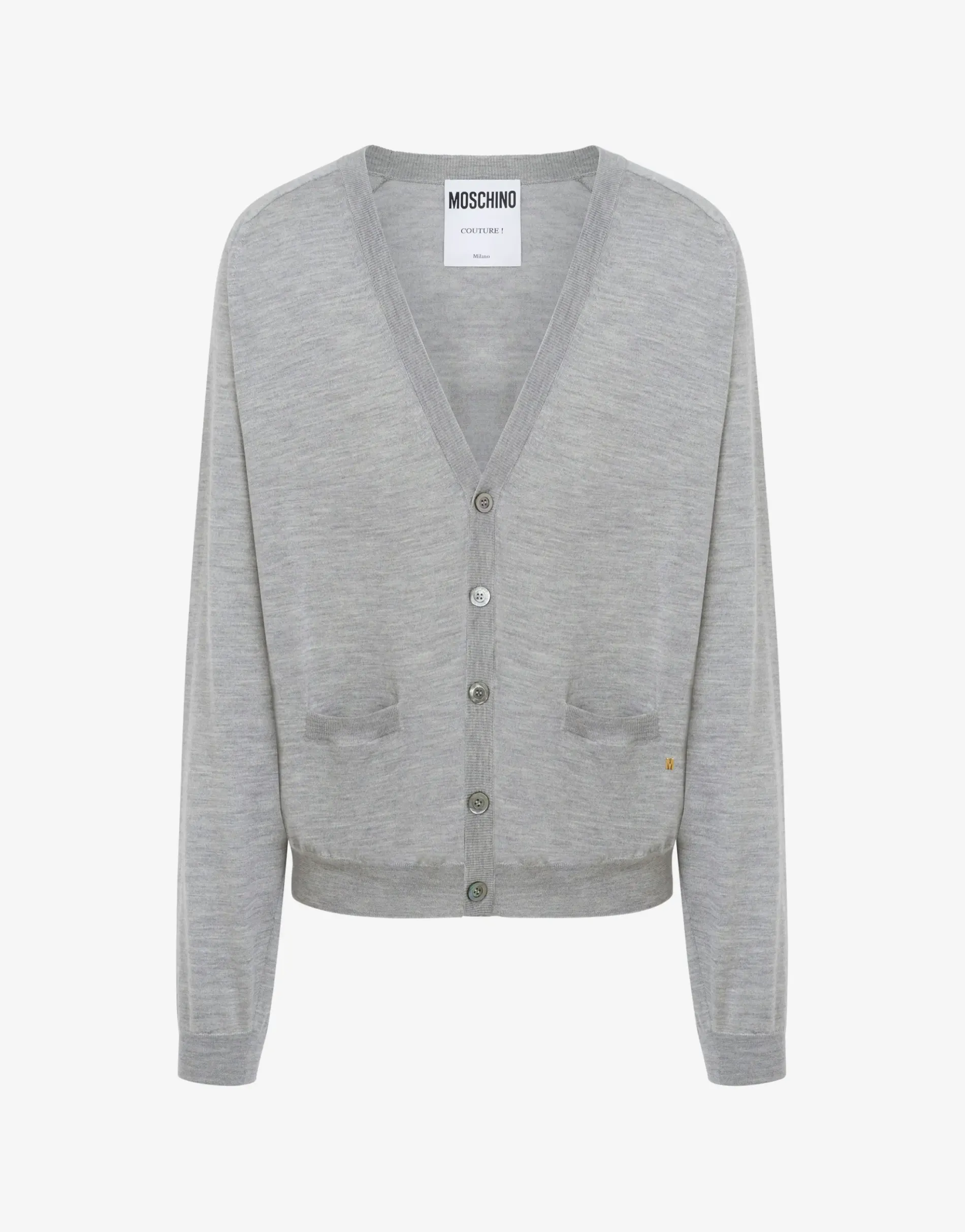 Discount Wool Cardigan Golden M Knitwear